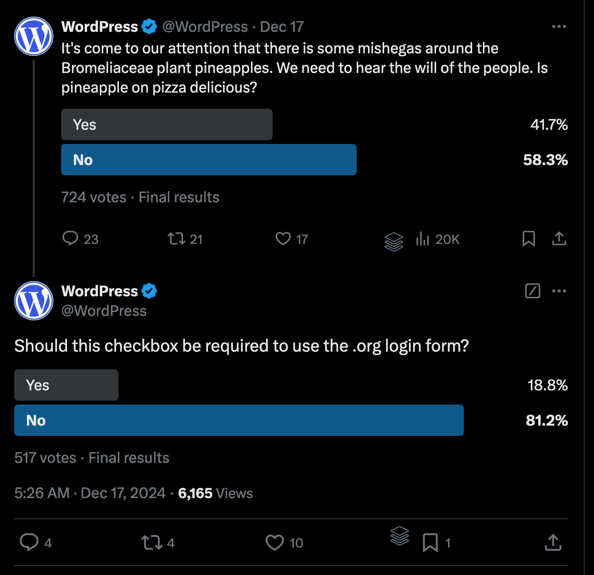 What's Cooking in WordPress? 20 December 2024 Edition