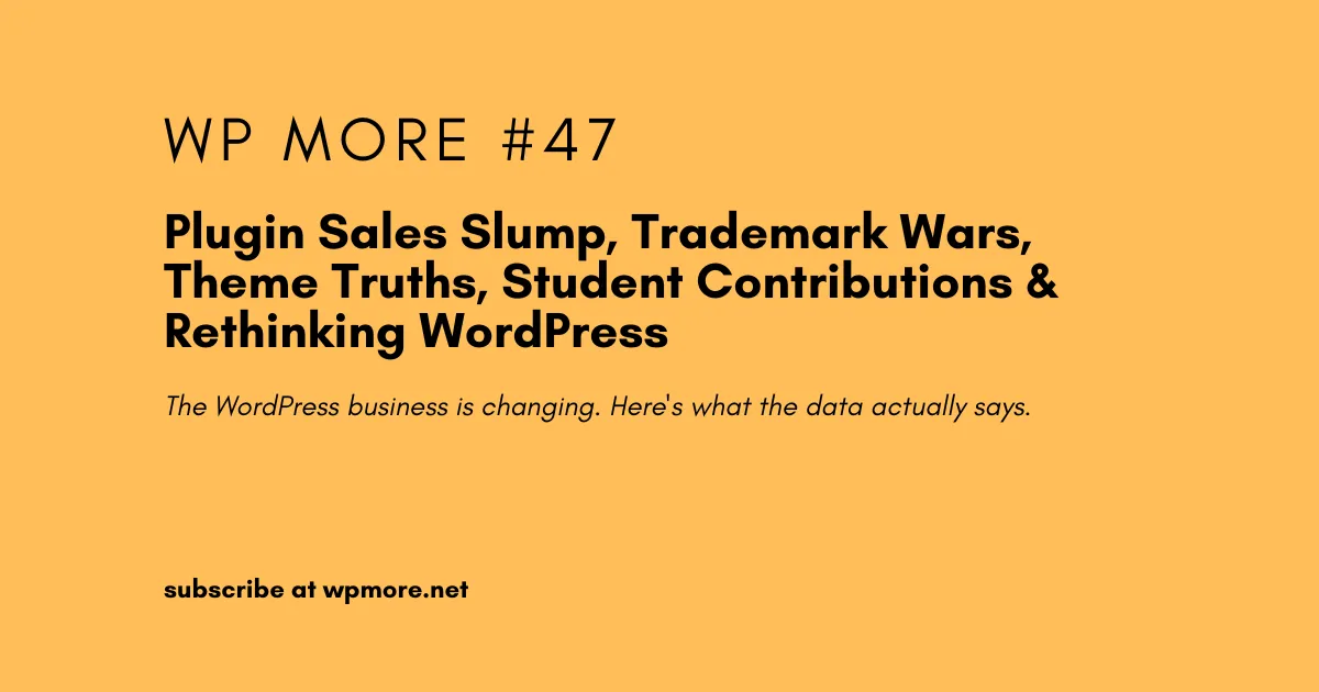 WordPress More Issue