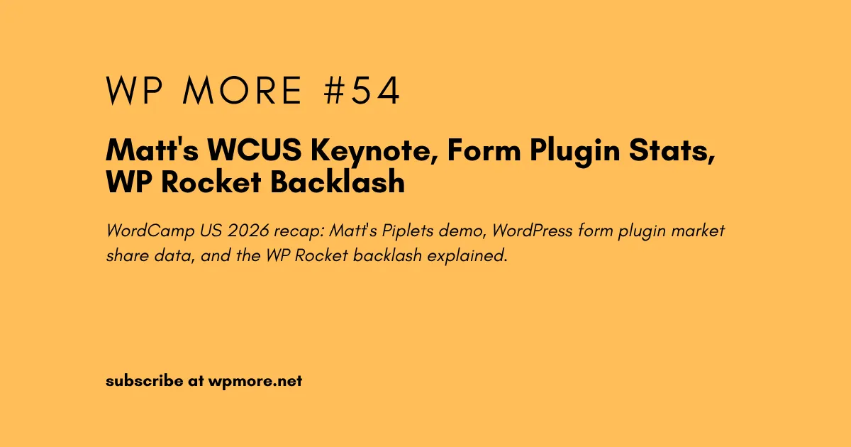 WordPress More Issue