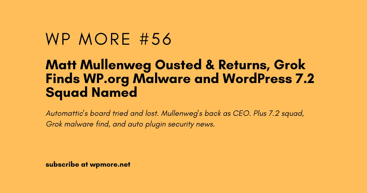 WordPress More Issue