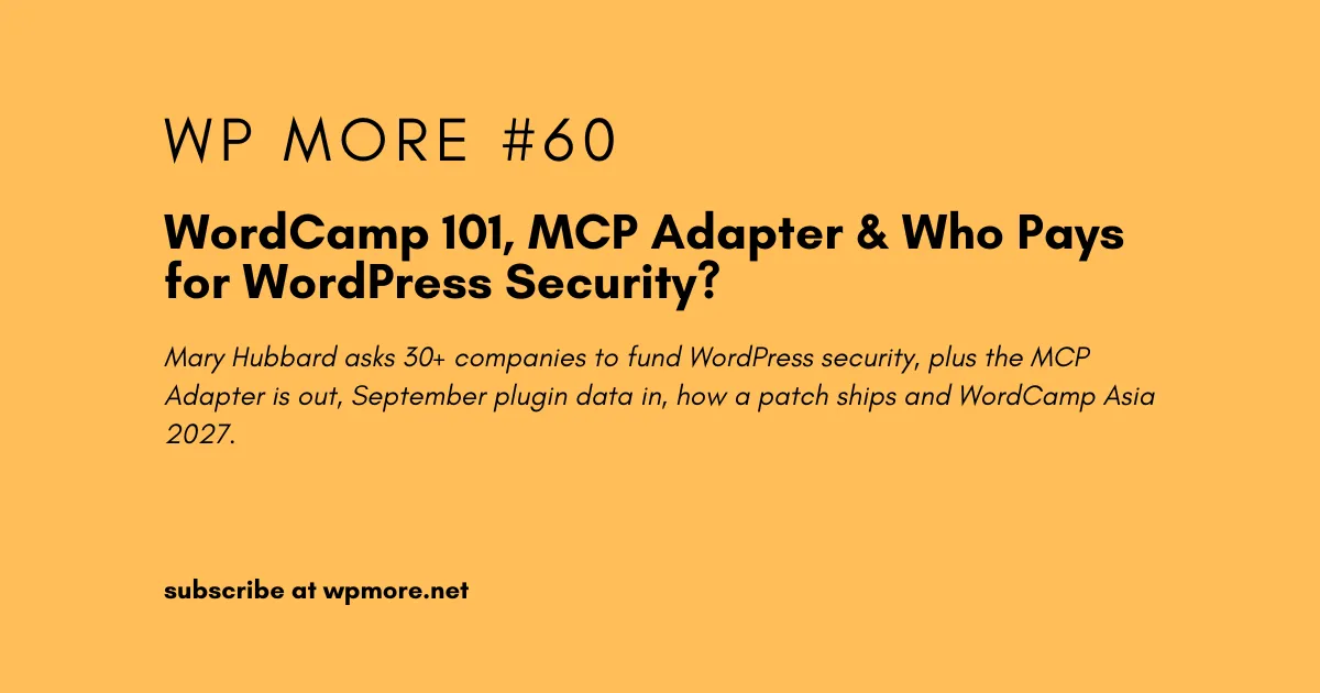 WordPress More Issue